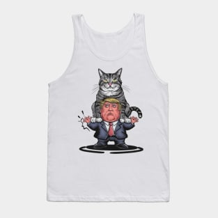 Cats Against Trump Tank Top